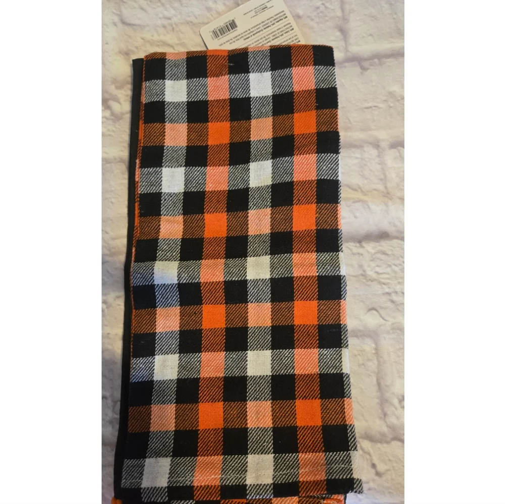 Skull and Plaid Kitchen Towels